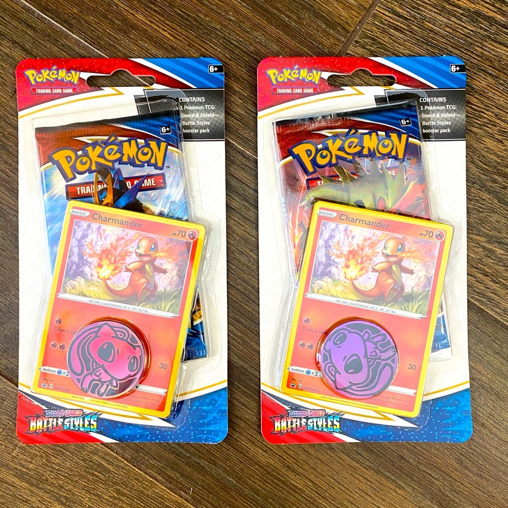(2x) Pokémon Promo CHARMANDER Booster packs